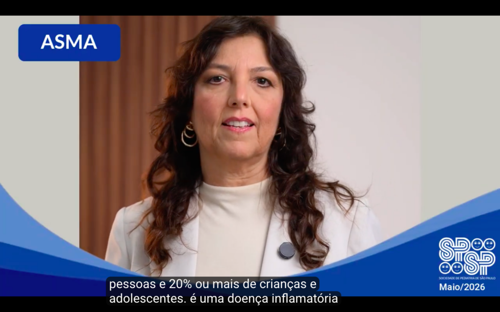 Asma. Entrevista para mídias da Sociedade de Pediatria de São Paulo